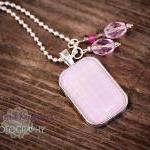 Think Pink Pendant Necklac..